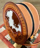 Women’s Round inlay purse