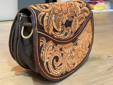 Woman’s Western purse - Sunflower crossbody purse